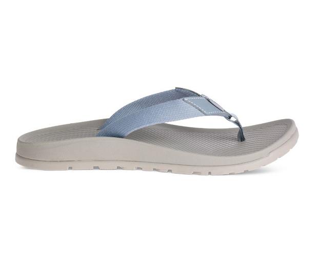 Chanclas Chacos Mujer Lowdown Azules Blancas España PVYI06741